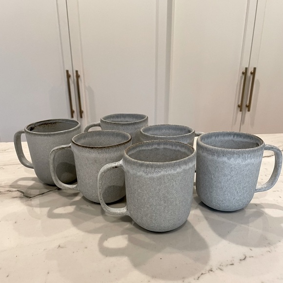 Anthropologie Other - Anthropologie Levi Mugs, NWOT, beautiful light blue/gray with natural glaze